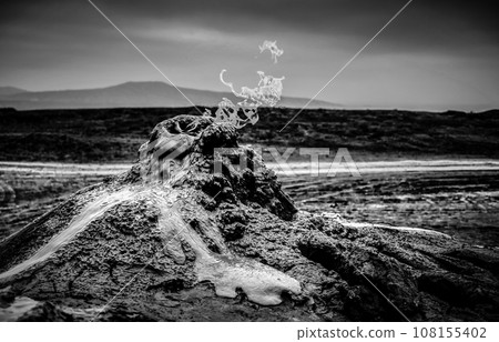 mud volcanoes of Gobustan mud volcanoes of Gobustan 108155402