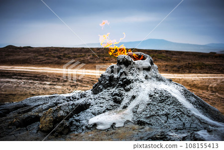 mud volcanoes of Gobustan mud volcanoes of Gobustan 108155413