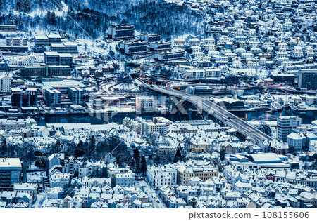 Bergen in winter, Bergen in winter, 108155606