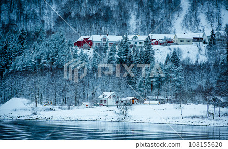 Norwegian Fjords in winter Norwegian Fjords in winter 108155620