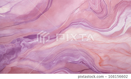 Background with white and purple marble stone and fabric texture with gray and white veins of wavy shape Background with white and purple marble stone and fabric texture with gray and white veins of wavy shape 108156602