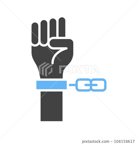 Slavery icon vector image. 108158617