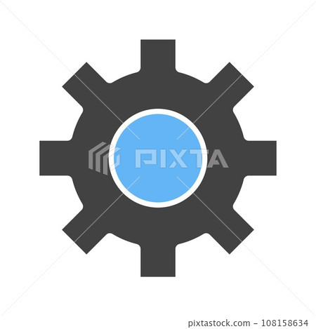 Settings icon vector image. Settings icon vector image. 108158634