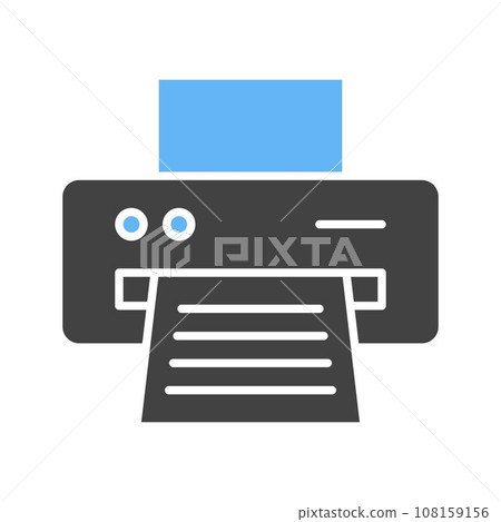 Printer icon vector image. Printer icon vector image. 108159156