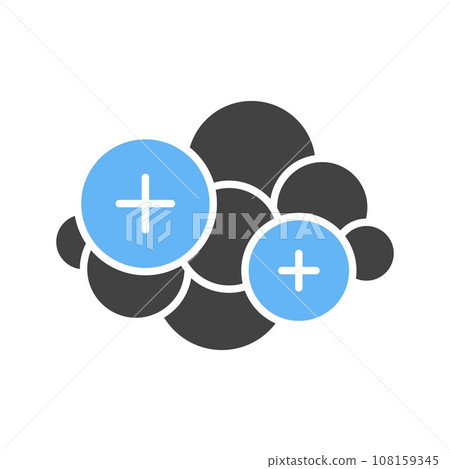 Nucleus icon vector image. 108159345