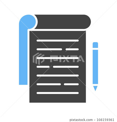Notes icon vector image. Notes icon vector image. 108159361