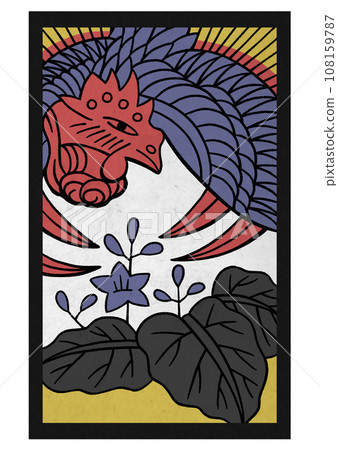 花札：泡桐和鳳凰 108159787