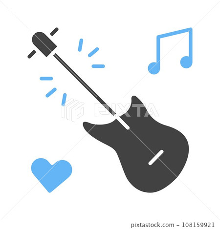 Love Songs icon vector image. 108159921
