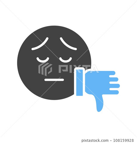 Lose icon vector image. 108159928