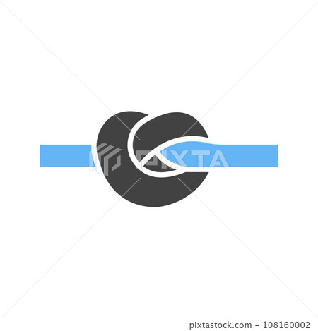 Knot icon vector image. - Stock Illustration [108160002] - PIXTA