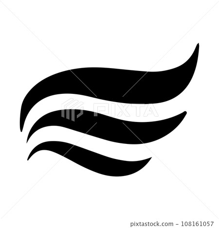 Wing falcon bird  Logo Template vector 108161057