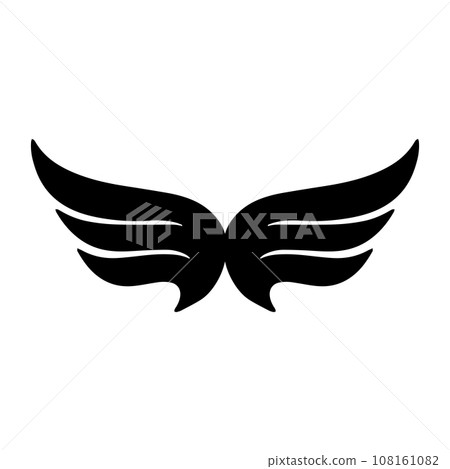 Wing falcon bird  Logo Template vector 108161082