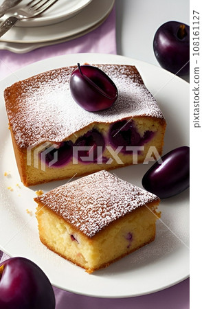 toast with cherry jam 108161127