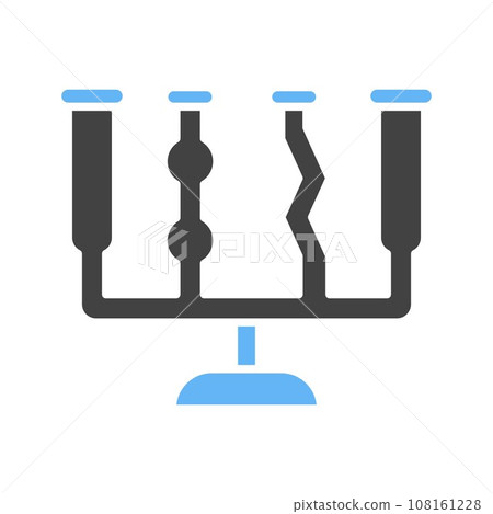 Communicating Vessels icon vector image. Communicating Vessels icon vector image. 108161228