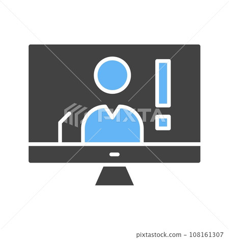 Breaking News icon vector image. Breaking News icon vector image. 108161307