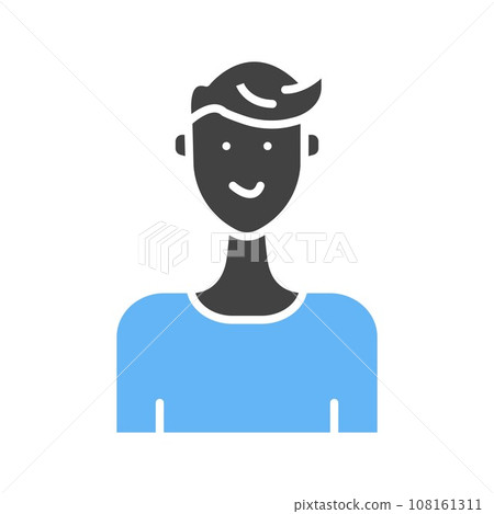 Boy icon vector image. Boy icon vector image. 108161311