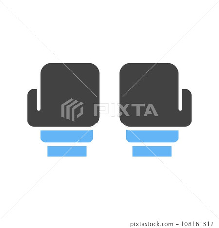 Boxing Glove icon vector image. Boxing Glove icon vector image. 108161312