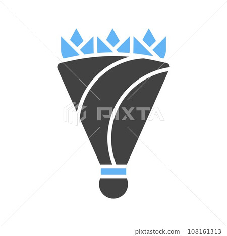 Bouquet icon vector image. Bouquet icon vector image. 108161313