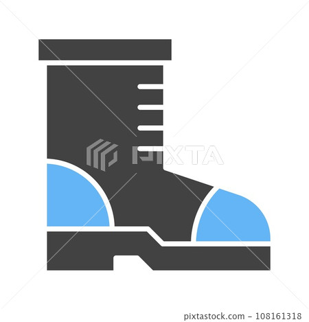 Boot icon vector image. Boot icon vector image. 108161318