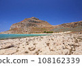 The island Gramvousa and the bay Balos 108162339