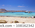 The island Gramvousa and the bay Balos 108162342