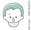 Expression: Surprised baby face, single item_3 colors 108162615