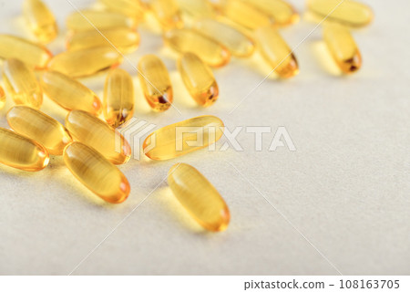 Cod liver oil capsules Cod liver oil capsules 108163705