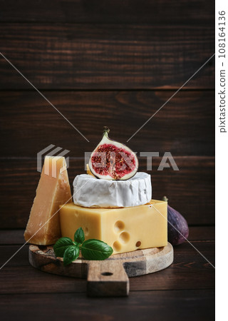 Different types of cheese 108164136
