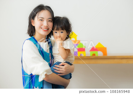 Nursery teacher 1 year old 108165948