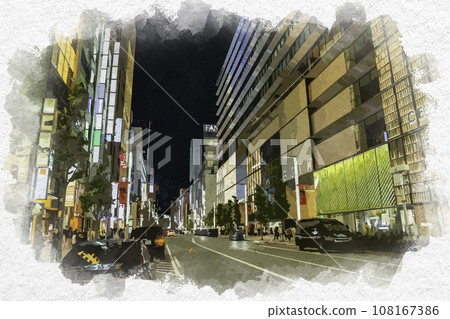 水彩風格 銀座 東京都中央區中央通6丁目銀座 108167386