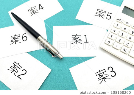 Many ideas, estimates and planning costs 108168260