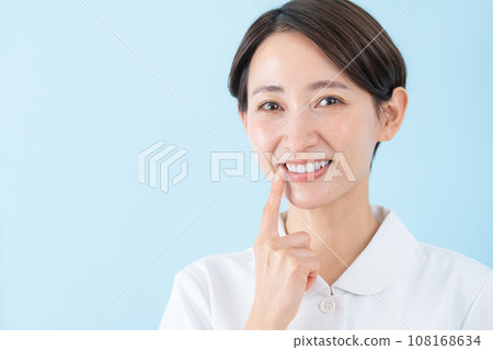 Dental hygienist, dentist, teeth alignment, orthodontics, whitening Dental hygienist, dentist, teeth alignment, orthodontics, whitening 108168634