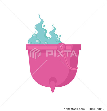 Isolated halloween witch cauldron icon Vector 108169042