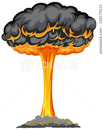 Atomic bomb mushroom cloud 108170221