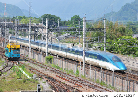 Joetsu Shinkansen Jomo Kogen JR East E954 type S9 formation (Sendai) FASTECH360S 108171627