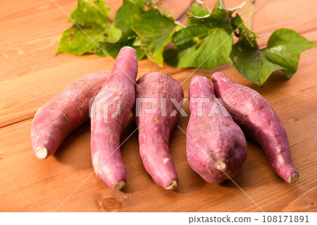 Taste of Autumn Sweet Potato Naruto Kintoki Potato Very Delicious Sticky Sweet Potato Wood Grain Back Taste of Autumn Sweet Potato Naruto Kintoki Potato Very Delicious Sticky Sweet Potato Wood Grain Back 108171891