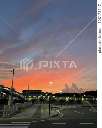 A sunset 108173247