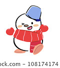 Cute snowman 108174174