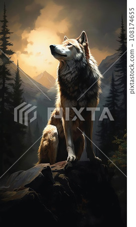 Landscape Animal portraits Generative AI Generative AI . Landscape Animal portraits Generative AI Generative AI . 108174655