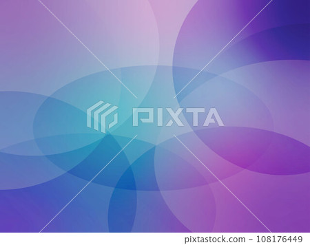具有美麗重疊漸變圖案的抽象背景材質_藍色 x 紫色 108176449