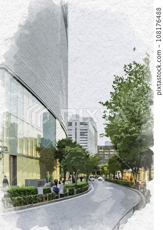 水彩風格有樂町 Itosia 東京千代田區 108176488