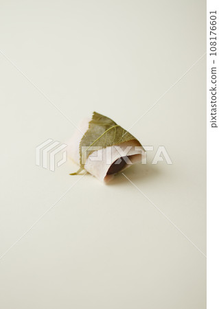 Spring Japanese sweets Sakuramochi Kanto style Chomeiji Temple Spring Japanese sweets Sakuramochi Kanto style Chomeiji Temple 108176601