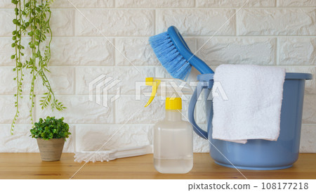 清潔工具 | 抹布、水桶、刷子、清潔劑 108177218