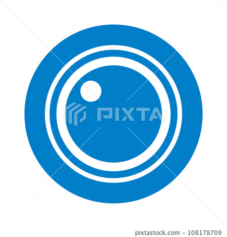 Camera lens icon 108178709