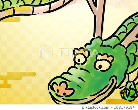 新年賀卡 新年賀卡 108179194