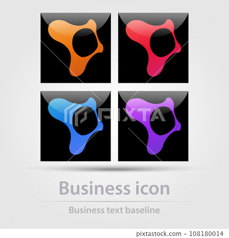 Originally designed vector  color business icon 108180014
