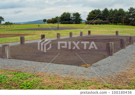 國家史蹟【柳禦所遺址】藤原氏官衙「平泉館」的建築遺址/岩手縣平泉町 108180436