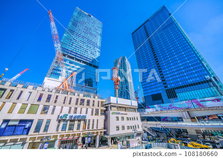 日本東京城市景觀10月 - 澀谷站景觀、澀谷站拆除工作、起重機、櫻岡口重建等 = 26日 日本東京城市景觀10月 - 澀谷站景觀、澀谷站拆除工作、起重機、櫻岡口重建等 = 26日 108180660
