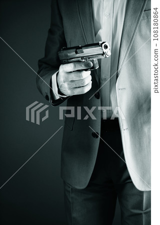 Retro secret agent gun Retro secret agent gun 108180864