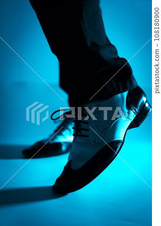 Man dancer dancing shoes 108180900